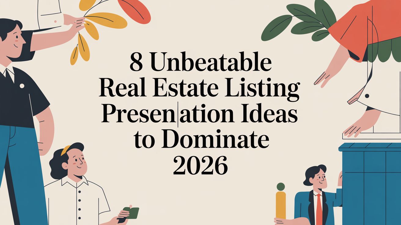 8 Unbeatable Real Estate Listing Presentation Ideas to Dominate 2026