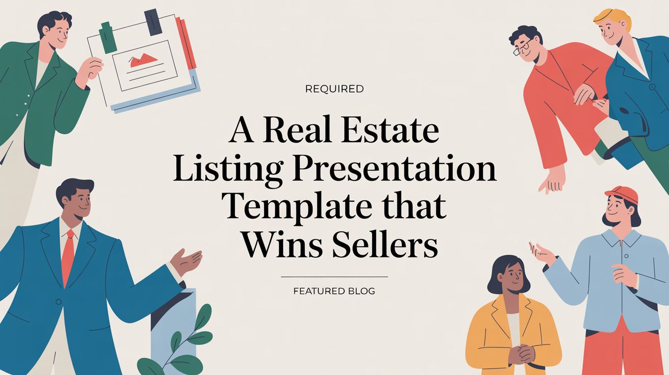 A Real Estate Listing Presentation Template That Wins Sellers