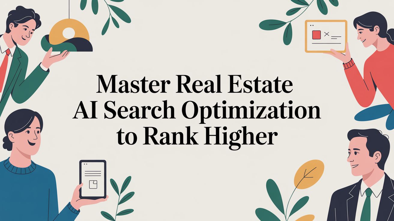 Master Real Estate AI Search Optimization to Rank Higher