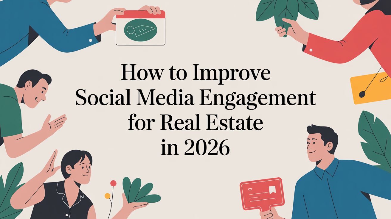 How to Improve Social Media Engagement for Real Estate in 2026