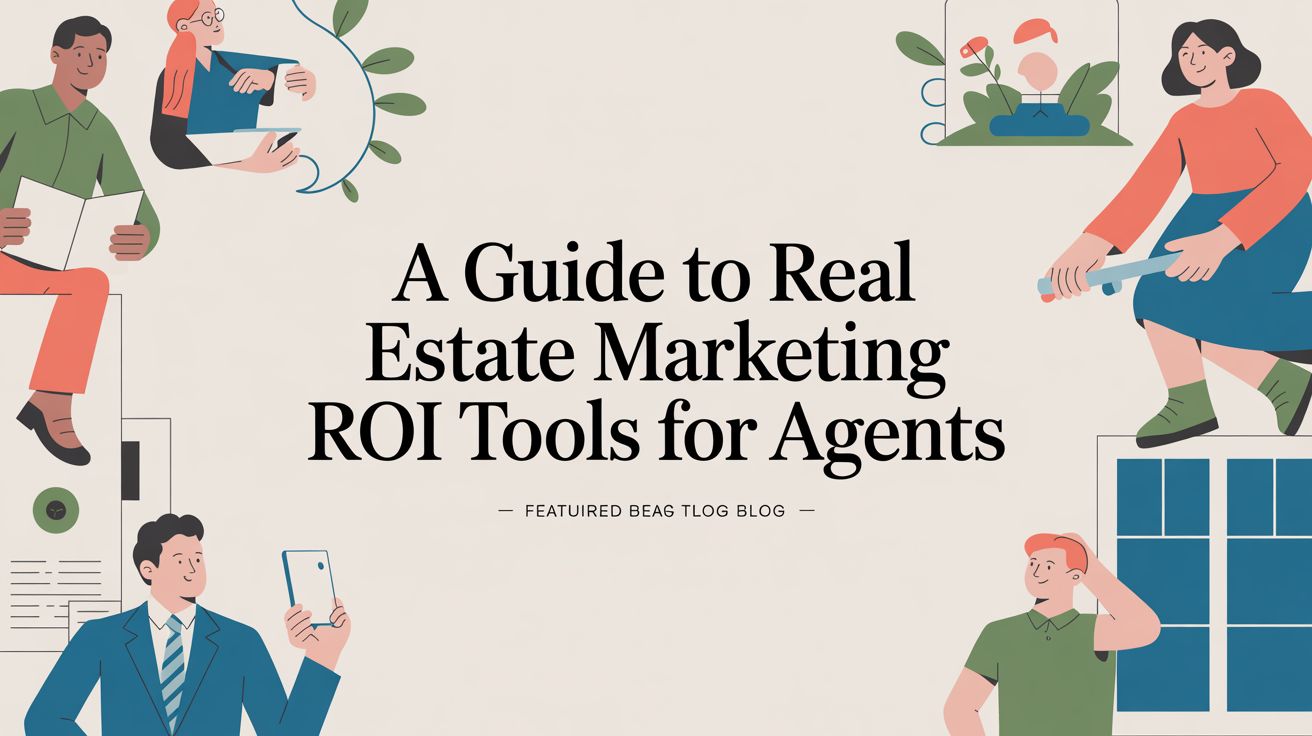 A Guide to Real Estate Marketing ROI Tools for Agents